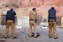 Academia Policial Militar ministra curso de aperfeiçoamento para 60 oficiais da PMPR. 
Foto: Ari Dias/AEN