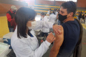 Paraná já aplicou mais de 6 milhões de vacinas contra Covid-19. Foto:SESA