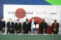 Governador Carlos Massa Ratinho Junior durante solenidade de lançamento nesta quinta-feira (08) no Palácio Iguaçu da campanha Torcida Paraná em Tóquio. O Estado terá a maior delegação de atletas da história do Paraná está na fase final de preparação para os Jogos Olímpicos e Paralímpicos Tóquio-2020 com 35 atletas.  -  Curitiba, 08/07/2021  -  Foto: Jonathan Campos/AEN