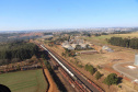 Ibama e Funai visitam os Campos Gerais para conhecer o traçado da Nova Ferroeste. Os técnicos sobrevoaram a Terra Indígena em Nova Laranjeiras. 
Foto Alessandro Vieira