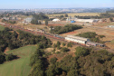 Ibama e Funai visitam os Campos Gerais para conhecer o traçado da Nova Ferroeste. Os técnicos sobrevoaram a Terra Indígena em Nova Laranjeiras. 
Foto Alessandro Vieira