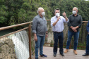 O Monumento Natural Estadual Salto São João, localizado no município de Prudentópolis, região Centro-sul do Estado, recebeu nessa quinta-feira (15) o seu Plano de Manejo - documento com normas para utilização dos atrativos naturais, visando a proteção ambiental do local.  -  Curitiba, 15/07/2021  -  Foto: SEDEST