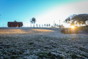 Paraná tem 16 cidades com temperaturas negativas; General Carneiro registrou -7,8ºC  Foto: Valdelino Pontes/AEN