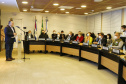 O secretário de Estado da Saúde, Beto Preto acompanha o ministro da Saúde, Marcelo Queiroga, nesta terça-feira (20) na Itaipu Binacional  em Foz do Iguaçu. Foto: Gilson Abreu/AEN