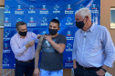 O secretário de Estado da Saúde, Beto Preto, acompanhou a vacinação contra a Covid-19 no município de Guaíra, na região Oeste, nesta quarta-feira (21).  -  Guaíra, 21/07/2021  -  Foto: Gustavo Marçal/SESA