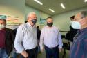 O secretário de Estado da Saúde, Beto Preto, acompanhou a vacinação contra a Covid-19 no município de Guaíra, na região Oeste, nesta quarta-feira (21).  -  Guaíra, 21/07/2021  -  Foto: Gustavo Marçal/SESA