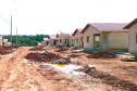 Técnicos da Cohapar vistoriaram nesta quarta-feira (21) as obras de dois novos conjuntos em construção pelo Governo do Estado no Norte Pioneiro. São 47 novas moradias em Figueira e 74 em Curiúva, que recebem investimentos de R$ 9,5 milhões do programa Casa Fácil Paraná. (Foto: Michael Faleiros/Cohapar)