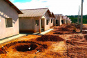 Técnicos da Cohapar vistoriaram nesta quarta-feira (21) as obras de dois novos conjuntos em construção pelo Governo do Estado no Norte Pioneiro. São 47 novas moradias em Figueira e 74 em Curiúva, que recebem investimentos de R$ 9,5 milhões do programa Casa Fácil Paraná. (Foto: Michael Faleiros/Cohapar)