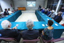 O governador em exercício Darci Piana, conheceu nesta quarta-feira (21), em Londrina, na Região Norte, as instalações da Fiação Bratac, um dos principais elos da cadeia no Estado, responsável pela produção do bicho-da-seda e do fio e também pela comercialização do produto final.  -  Londrina, 21/07/2021  -  Foto: José Fernando Ogura/AEN