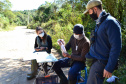 Levantamento de fauna da Serra do Mar ajuda a prever a descida dos trilhos da Nova Ferroeste 
Foto: Mirella Gimenes/ Nova Ferroeste