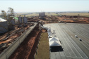 O governador do Paraná em exercício, Darci Piana, visita a Cooperativa Agroindustrial Lar neste domingo (25), no Complexo Industrial de Bom Jesus, que acaba de concluir a primeira etapa das obras.   Foto:  Ari Dias/AEN