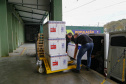 27/07/2021 - Nova remessa de vacinas contra o covid.
Foto Gilson Abreu/AEN