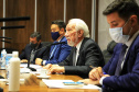 Vice-governador Darci Piana durante reunião com a Controladoria Geral do Estado (CGE), para Intensificar a prevenção à corrupção e manter a integridade de cada órgão do Governo do Estado.  -  Curitiba, 27/07/2021  -  foto: José Fernando Ogura/AEN