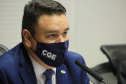 Vice-governador Darci Piana durante reunião com a Controladoria Geral do Estado (CGE), para Intensificar a prevenção à corrupção e manter a integridade de cada órgão do Governo do Estado. Na foto, o controlador-geral do Estado, Raul Siqueira  -  Curitiba, 27/07/2021  -  foto: José Fernando Ogura/AEN