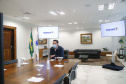 O governador Carlos Massa Ratinho Junior reforçou nesta terça-feira (27) o compromisso do Estado em atender a população paranaense, especialmente a parcela mais vulnerável, durante a massa de ar polar prevista para atingir a Região Sul nos próximos dias. Foto: Jonathan Campos/AEN