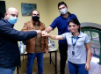 A Portos do Paraná deu início às ações do programa de recuperação de áreas de preservação permanente nas regiões de Paranaguá e Antonina e conservar matas nativas. Nesta terça-feira, representantes da empresa estiveram em Antonina para apresentar os responsáveis pelo programa e tratar do apoio da prefeitura do município e da adesão da população.  -  Paranaguá, 28/07/2021  -  Foto: Pierpaolo Nota/ Portos do Paraná