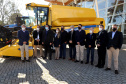 Em comemoração ao Dia do Agricultor, o governador Carlos Massa Ratinho Junior participou nesta quarta-feira (28), na fábrica da New Holland, em Curitiba, do lançamento do Colheitômetro. Foto: Ari Dias/AEN