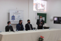 O Departamento Penitenciário do Paraná (Depen) inaugurou nesta quinta-feira (29), a nova estrutura que vai abrigar o Complexo Social de Cascavel, no Oeste do Paraná. Com 800 metros quadrados, o local vai unir em um mesmo espaço os serviços do Patronato Penitenciário e do Escritório Social, que oferecem apoio e ofertam projetos e ações de capacitação de egressos, monitorados e prestadores de serviço à comunidade.  -  Curitiba, 29/07/2021  -  Foto: DEPEN-PR