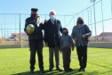 O vice-governador Darci Piana inaugurou nesta quinta-feira (29), em Corbélia, no Oeste do Paraná, uma Unidade Básica de Saúde (UBS) no bairro Santa Catarina e de uma quadra de esportes no Jardim Juliana.Foto: Gisele Barão