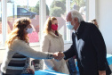 O vice-governador Darci Piana inaugurou nesta quinta-feira (29), em Corbélia, no Oeste do Paraná, uma Unidade Básica de Saúde (UBS) no bairro Santa Catarina e de uma quadra de esportes no Jardim Juliana.Foto: Gisele Barão