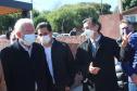 O vice-governador Darci Piana inaugurou nesta quinta-feira (29), em Corbélia, no Oeste do Paraná, uma Unidade Básica de Saúde (UBS) no bairro Santa Catarina e de uma quadra de esportes no Jardim Juliana.Foto: Gisele Barão