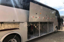 O Departamento de Trânsito do Paraná (Detran-PR) recebeu um ônibus doado pela Receita Federal, nesta segunda-feira, 26, durante viagem da diretoria à Foz do Iguaçu, no oeste do Estado. Foto: DetranPR