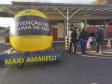 O Batalhão de Polícia de Trânsito (BPTran), juntamente com outros órgãos ligados ao trânsito urbano, promoveu uma manhã de instrução gratuita para motoboys e motofretistas no sábado (31/07). O projeto Trampo Seguro foi desenvolvido para que os usuários de motos conheçam melhor o veículo, as habilidades de condução para evitar acidentes e a legislação de trânsito. Foto: BPTRAN