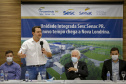 03/08/2021 Governador Carlos Massa Ratinho Junior participa da Unidade Integrada SESC/SENAC, em Nova LondrinaFoto Gilson Abreu/AEN