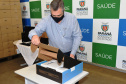 O Governo do Estado vai entregar 1.509 computadores para todas as unidades vinculadas à Secretaria de Estado da Saúde (Sesa), sendo 1.359 máquinas padrão desktop e 150 notebook?s.  -  Curitiba, 09/08/2021  -  Foto: Américo Antonio/SESA