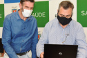 O Governo do Estado vai entregar 1.509 computadores para todas as unidades vinculadas à Secretaria de Estado da Saúde (Sesa), sendo 1.359 máquinas padrão desktop e 150 notebook?s.  -  Curitiba, 09/08/2021  -  Foto: Américo Antonio/SESA