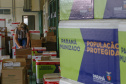 Distribuição de vacinas para o interior do estado.
Foto: Gilson Abreu/AEN