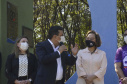 O descerramento de duas placas, uma sobre a data comemorativa em si e outra alusiva ao início do curso de Física Médica, marcou hoje (9) as celebrações oficiais sobre os 30 anos do Câmpus Regional de Goioerê (CRG) da Universidade Estadual de Maringá (UEM). Foto:Assessoria de Imprensa da Prefeitura de Goioerê