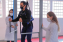 Ambulatório de Reabilitação da UEPG desenvolve guindaste para tratamento de pacientes  -  Ponta Grossa, 10/08/2021  -  Foto: Jéssica Natal/UEPG