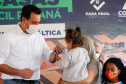 O governador Carlos Massa Ratinho Junior entrega nesta terça-feira (10) as chaves de 25 casas populares do Residencial Vila Torres a famílias de Prudentópolis, na região Centro-Sul do Paraná. Foto: Jonathan Campos/AEN