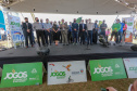 O Governo do Estado lança nesta terça-feira (10) o Programa Pedala Paraná. O vice-governador Darci Piana, a primeira-dama Luciana Saito Massa, o superintendente do Esporte, Helio Wirbiski, e o secretário de Estado da Saúde, Beto Preto, participam da cerimônia, que também reunirá ciclistas e a comunidade esportiva.Foto: Valdelino Pontes