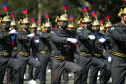 Aniversário de 167 anos da Polícia Militar é marcado com entrega de medalhas e comemoração do Espadim Tiradentes. Foto:Soldado Adilson Voinaski Afonso