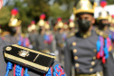 Aniversário de 167 anos da Polícia Militar é marcado com entrega de medalhas e comemoração do Espadim Tiradentes. Foto:Soldado Adilson Voinaski Afonso