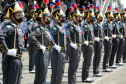 Aniversário de 167 anos da Polícia Militar é marcado com entrega de medalhas e comemoração do Espadim Tiradentes. Foto:Soldado Adilson Voinaski Afonso