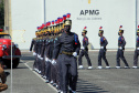 Aniversário de 167 anos da Polícia Militar é marcado com entrega de medalhas e comemoração do Espadim Tiradentes. Foto:Soldado Adilson Voinaski Afonso