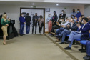 102.08.20201 Governador Carlos Massa Ratinho Junior em reunião com entidades do setor produtivo de Londrina com Marcia Manfrin, presidente da Acil
Foto Gilson Abreu/AEN
