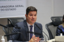 Evento em comemoraçao ao aniversario de 75 anos da  Procuradoria-Geral do Estado do Paraná - PGE.  Na foto,  Guto Silva ,  Secretário Chefe da Casa Civil no Governo do Estado do Paraná 12/08/2021. Foto: Geraldo Bubniak/AEN