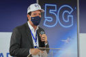 O governador Carlos Massa Ratinho Junior participou da apresentação de soluções tecnológicas para o agronegócio que se beneficiarão do 5G. A iniciativa faz parte da série de projetos-piloto de conectividade promovida pelo Ministério das Comunicações (Mcom).  -  Londrina, 12/08/2021  -  Foto: José Fernando Ogura/AEN
