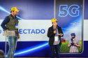 O governador Carlos Massa Ratinho Junior participou da apresentação de soluções tecnológicas para o agronegócio que se beneficiarão do 5G. A iniciativa faz parte da série de projetos-piloto de conectividade promovida pelo Ministério das Comunicações (Mcom). Na foto, ministro das Comunicações, Fábio Faria, e a ministra da Agricultura, Pecuária e Abastecimento, Tereza Cristina. -  Londrina, 12/08/2021  -  Foto: José Fernando Ogura/AEN