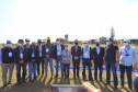 O governador Carlos Massa Ratinho Junior participou da apresentação de soluções tecnológicas para o agronegócio que se beneficiarão do 5G. A iniciativa faz parte da série de projetos-piloto de conectividade promovida pelo Ministério das Comunicações (Mcom).  -  Londrina, 12/08/2021  -  Foto: José Fernando Ogura/AEN