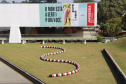 No primeiro semestre de 2021, o Museu Oscar Niemeyer (MON) inaugurou sete exposições inéditas, duas exposições itinerantes,  além das muitas atividades educativas online, realizadas desde o ano passado pelas redes sociais. Foto:Alessandro Vieira/AEN