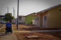 Trinta e duas famílias que viviam em condições precárias ou pagavam aluguel na cidade de Flórida, no Noroeste do Paraná, realizaram nesta quinta-feira (12) o sonho da casa própria. Elas receberam as chaves de suas novas moradias das mãos do governador Carlos Massa Ratinho Junior e não precisarão pagar nada por elas.  -  Flórida, 12/08/2021  -  Foto: Gilson abreu/AEN
