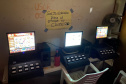 PM encaminha três pessoas e apreende materiais de jogos de azar e cigarros eletrônicos durante operação AIFU em Curitiba - Curitiba, 13/08/2021 - Foto: PMPR