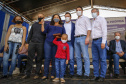 13.08.2021 Em Centenário do Sul, governador Carlos Massa Ratinho Junior entrega 30 casas populares gratuitamente a famílias em vulnerabilidade social
Foto Gilson Abreu/AEN