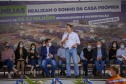 13.08.2021 Em Centenário do Sul, governador Carlos Massa Ratinho Junior entrega 30 casas populares gratuitamente a famílias em vulnerabilidade social
Foto Gilson Abreu/AEN