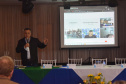 O secretário de Estado da Saúde, Beto Preto, participou nesta sexta-feira (13) de um seminário realizado pelo Consórcio Metropolitano de Saúde do Paraná (Comesp) e anunciou a construção de dois Ambulatórios Médicos de Especialidades (AME’s), um em Colombo (para atendimento a Região Norte) e outro em São José dos Pinhais (Sul), na Região Metropolitana de Curitiba (RMC).. Foto: Américo Antonio/SESA